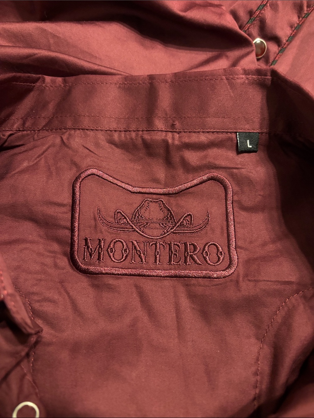 Montero Embroidered Yoke Western Shirt - Picture 8 of 10